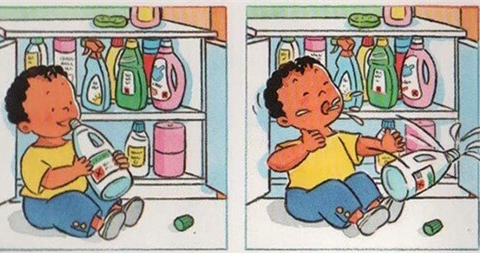 4 cháu bé cùng nhập viện cấp cứu do ăn nhầm bột thông cống