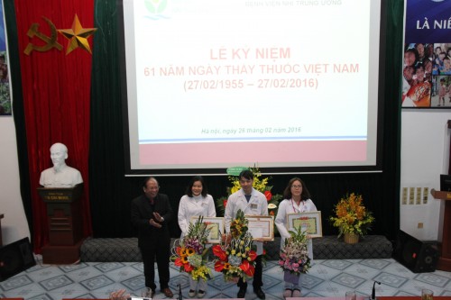 Bệnh viện Nhi Trung ương kỷ niệm ngày Thầy thuốc Việt Nam