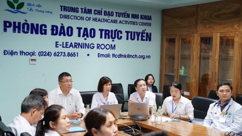 Bệnh viện Nhi Trung ương tổ chức chuỗi chương trình đào tạo thuộc Đề án khám, chữa bệnh từ xa năm 2021