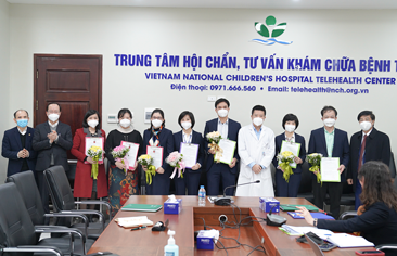 Chúc mừng cán bộ được bổ nhiệm chức vụ lãnh đạo, quản lý các đơn vị thuộc Bệnh viện Nhi Trung ương