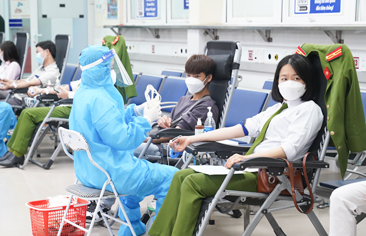 Tiếp sức kho máu cạn kiệt: 230 đơn vị máu hiến tặng tại Bệnh viện Nhi Trung ương