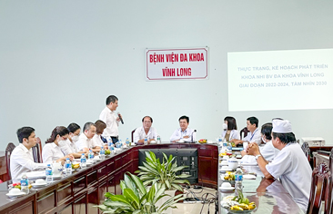 Bệnh viện Nhi Trung ương tư vấn, hỗ trợ chuyên môn và chuyển giao kỹ thuật giúp nâng hạng Bệnh viện Đa khoa Vĩnh Long