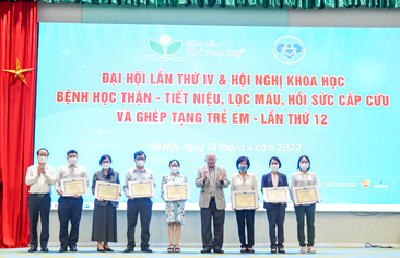 Đại hội lần thứ IV và Hội nghị Khoa học bệnh học Thận – Tiết niệu, Lọc máu, Hồi sức cấp cứu và Ghép tạng trẻ em lần thứ 12