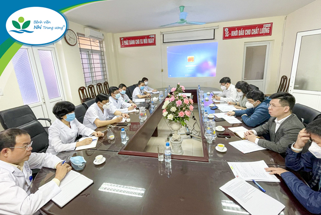 Hỗ trợ hoạt động chỉ đạo tuyến tại Bệnh viện Nhi Nam Định