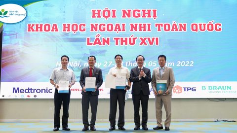 104 bài báo cáo khoa học được trình bày tại Hội nghị khoa học Ngoại Nhi toàn quốc lần thứ XVI