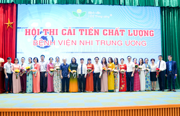 Hội thi “Cải tiến chất lượng Bệnh viện Nhi Trung ương” năm 2022