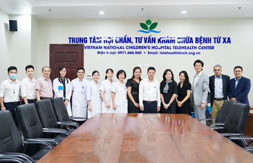 Công ty TNHH Sanofi Aventis Việt Nam thăm và làm việc tại Bệnh viện Nhi Trung ương
