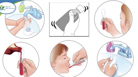 Hướng dẫn sử dụng các thuốc uống dạng lỏng
