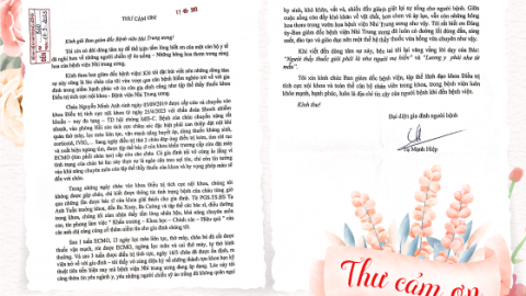 Thư cảm ơn của một cán bộ y tế đã nghỉ hưu về những người chiến sĩ áo trắng