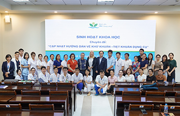 Sinh hoạt khoa học: Cập nhật hướng dẫn về Khử khuẩn – Tiệt khuẩn dụng cụ