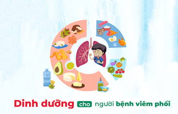 Dinh dưỡng cho người bệnh viêm phổi