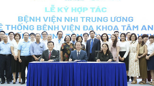 Bệnh viện Nhi Trung ương ký kết hợp tác chiến lược cùng Bệnh viện Đa khoa Tâm Anh và Hệ thống tiêm chủng VNVC – Công ty cổ phần Vacxin Việt Nam