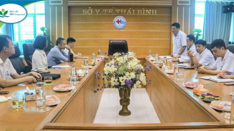 Bệnh viện Nhi Trung ương khảo sát, hướng dẫn chuẩn bị công tác chuyển giao kỹ thuật phẫu thuật tim hở tại Bệnh viện Nhi Thái Bình