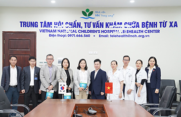 Đoàn chuyên gia Trung tâm Y tế Samsung thăm, trao đổi hợp tác về chuyển đổi số tại Bệnh viện Nhi Trung ương