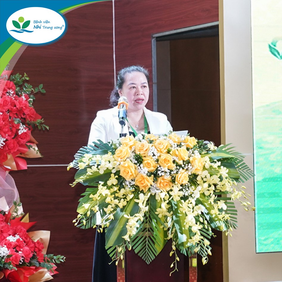 BSCKII Phạm Bích Vân – Phó Giám đốc Sở Y tế Lào Cai phát biểu