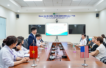 Tổ chức Impact Health Việt Nam đến thăm và làm việc với Bệnh viện Nhi Trung ương: Triển vọng phát triển và hợp tác song phương