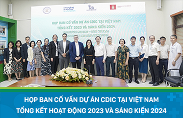 Họp ban cố vấn dự án CDiC tại Việt Nam, tổng kết hoạt động 2023 và sáng kiến 2024