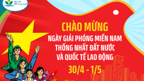 Thông báo lịch làm việc trong thời gian nghỉ Lễ 30/4 – 1/5/2024