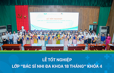 Lễ tốt nghiệp trang trọng chúc mừng 39 tân bác sĩ hoàn thành khóa học “Bác sĩ Nhi đa khoa 18 tháng” khóa 4 tại Bệnh viện Nhi Trung ương