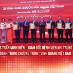 PGS.TS Trần Minh Điển – Giám đốc Bệnh viện Nhi Trung ương được vinh danh trong chương trình “Vinh quang Việt Nam 2024”