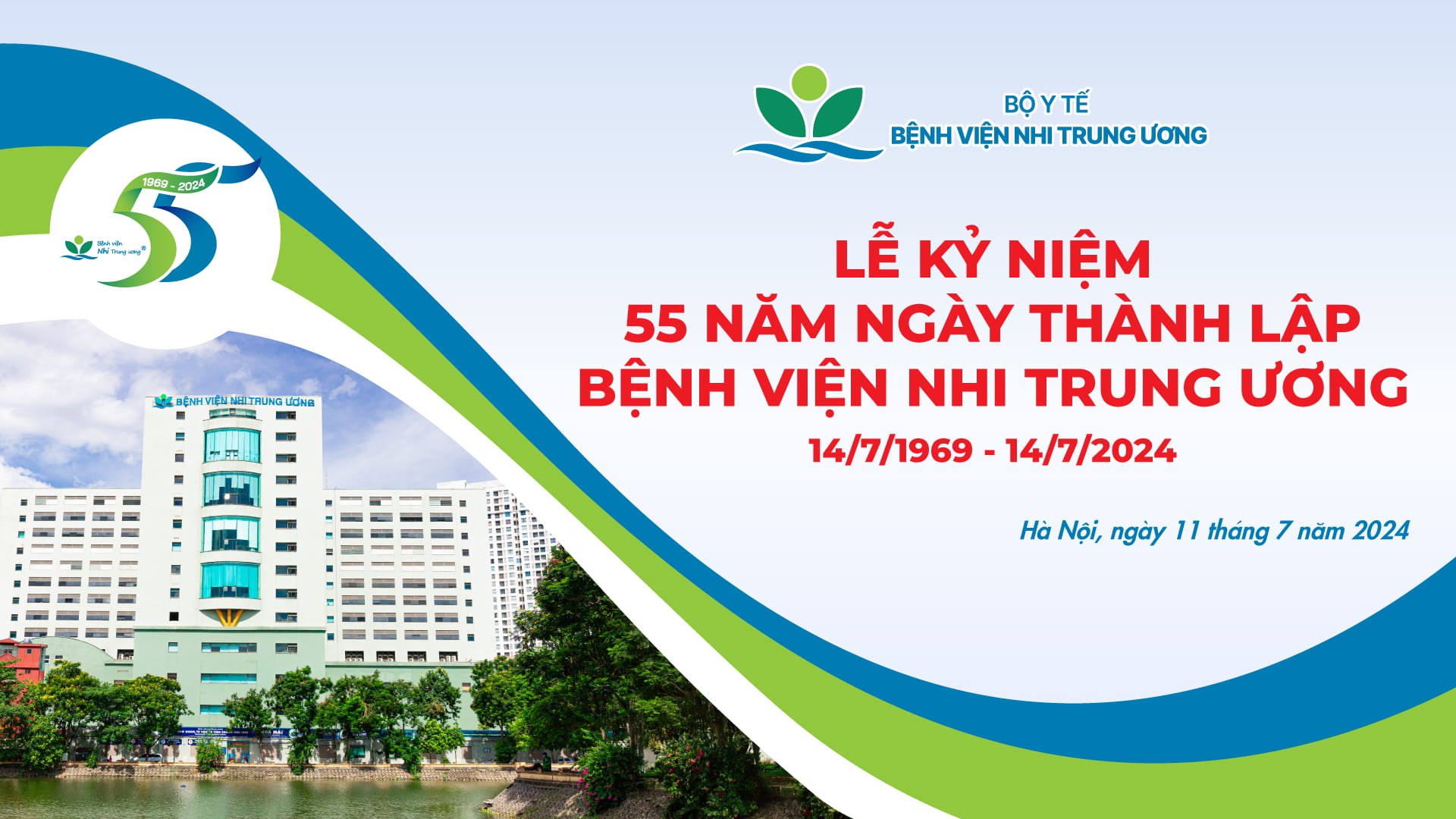 [Video] Lễ kỷ niệm – 55 Năm ngày thành lập Bệnh viện Nhi Trung ương