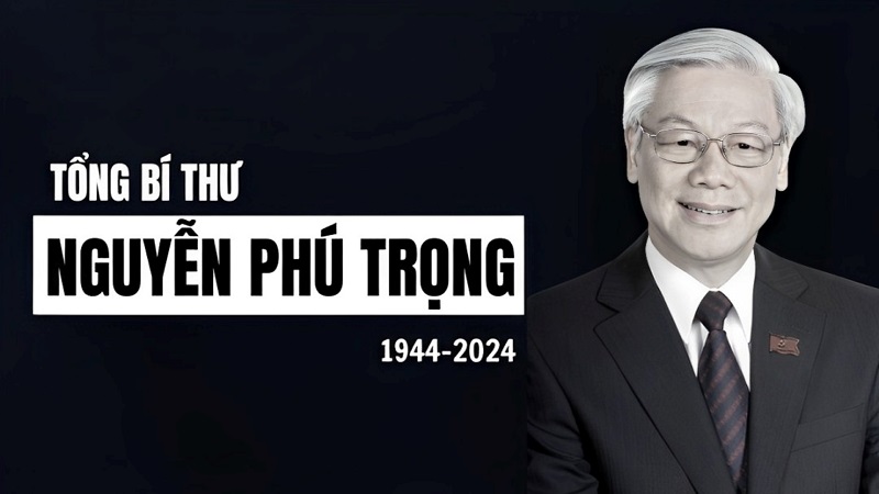 Tổng Bí thư Nguyễn Phú Trọng là tấm gương sáng ngời, suốt đời cống hiến cho lý tưởng độc lập dân tộc và chủ nghĩa xã hội, vì hạnh phúc của nhân dân.