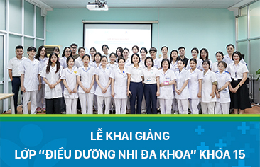 25 học viên hào hứng tham gia khóa đào tạo “Điều dưỡng Nhi đa khoa” khóa 15 tại Bệnh viện Nhi Trung ương