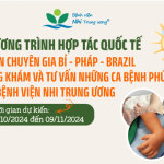 [Thông báo] Chương trình khám sàng lọc & tư vấn về các dị tật cơ quan vận động chi trên và chi dưới của Đoàn chuyên gia của Bỉ, Pháp, Brazil cùng bác sĩ Khoa Chỉnh hình – Bệnh viện Nhi Trung ương năm 2024