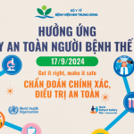 HƯỞNG ỨNG “NGÀY AN TOÀN NGƯỜI BỆNH THẾ GIỚI” 17/9/2024