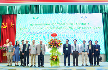 Hội nghị khoa học toàn quốc lần thứ 13 chủ đề “Thận – Tiết niệu, hồi sức cấp cứu và ghép tạng trẻ em”