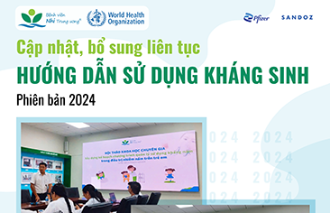 Cập nhật, bổ sung hướng dẫn sử dụng kháng sinh (Phiên bản 2024)