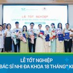 Lễ tốt nghiệp lớp “Bác sĩ Nhi đa khoa 18 tháng” khóa 5 tại Bệnh viện Nhi Trung ương