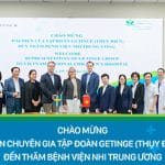 Đoàn chuyên gia Tập đoàn Getinge (Thụy Điển) đến thăm Bệnh viện Nhi Trung ương