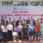 Khai trương và ra mắt câu lạc bộ Pickleball tại Bệnh viện Nhi Trung ương