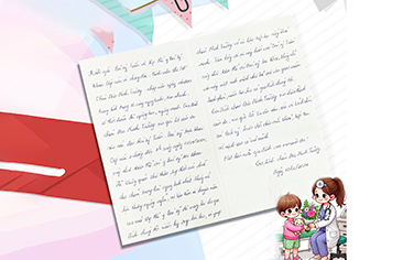 [GÓC YÊU THƯƠNG] Những dòng thư cảm ơn xúc động của gia đình người bệnh gửi tới khoa Cấp cứu và Chống độc, khoa Điều trị tích cực Nội khoa – Bệnh viện Nhi Trung ương