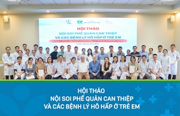 Cập nhật kiến thức và trình diễn kỹ thuật Nội soi phế quản tại Hội thảo “Nội soi phế quản can thiệp và các bệnh lý hô hấp ở trẻ em”