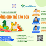 Dinh dưỡng cho trẻ táo bón: Cập nhật kiến thức mới từ chuyên gia