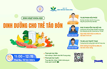 Dinh dưỡng cho trẻ táo bón: Cập nhật kiến thức mới từ chuyên gia