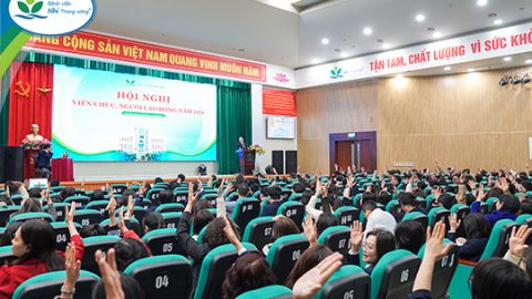 Tổ chức thành công Hội nghị viên chức, người lao động Bệnh viện Nhi Trung ương năm 2024, đề ra 15 mục tiêu phát triển trong năm 2025