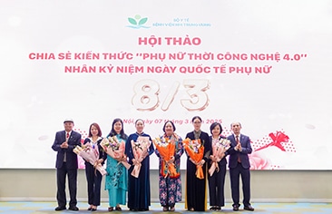 Công đoàn Bệnh viện Nhi Trung ương tổ chức hội thảo chia sẻ kiến thức “Phụ nữ thời công nghệ 4.0” nhân Ngày quốc tế phụ nữ 8/3