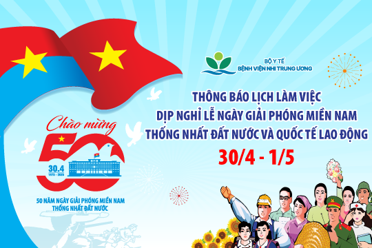 [Thông báo] Lịch làm việc trong thời gian nghỉ lễ 30/4 – 1/5/2025