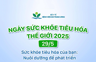 Hưởng ứng Ngày Sức khỏe Tiêu hóa Thế giới 29/5: “Nuôi dưỡng để Phát triển”