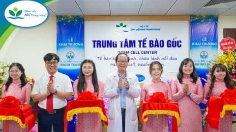 Bệnh viện Nhi Trung ương khánh thành Trung tâm Tế bào gốc: Bước tiến mới trong điều trị và chăm sóc sức khỏe trẻ em