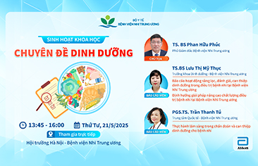 [Thông báo] Sinh hoạt khoa học: Chuyên đề dinh dưỡng