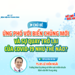 Ứng phó với biến chủng mới và sự quay trở lại của COVID-19 như thế nào?