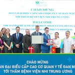 Đoàn Đại biểu cấp cao Cơ quan Y tế Đan Mạch thăm Bệnh viện Nhi Trung ương: Hợp tác nâng cao công tác quản lý bệnh đái tháo đường típ 1