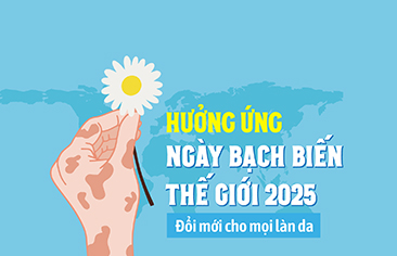 Hưởng ứng Ngày Bạch biến Thế giới 2025: Đổi mới cho mọi làn da