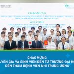 Một tuần tham quan, học tập của sinh viên y khoa Trường Đại học Teikyo (Nhật Bản) tại Bệnh viện Nhi Trung ương