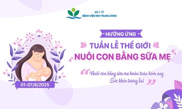 Nuôi con bằng sữa mẹ hoàn toàn hôm nay – sức khỏe tương lai