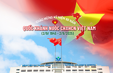 Bệnh viện Nhi Trung ương chào mừng 80 năm Quốc khánh nước Cộng hòa xã hội chủ nghĩa Việt Nam (2/9/1945 – 2/9/2025)